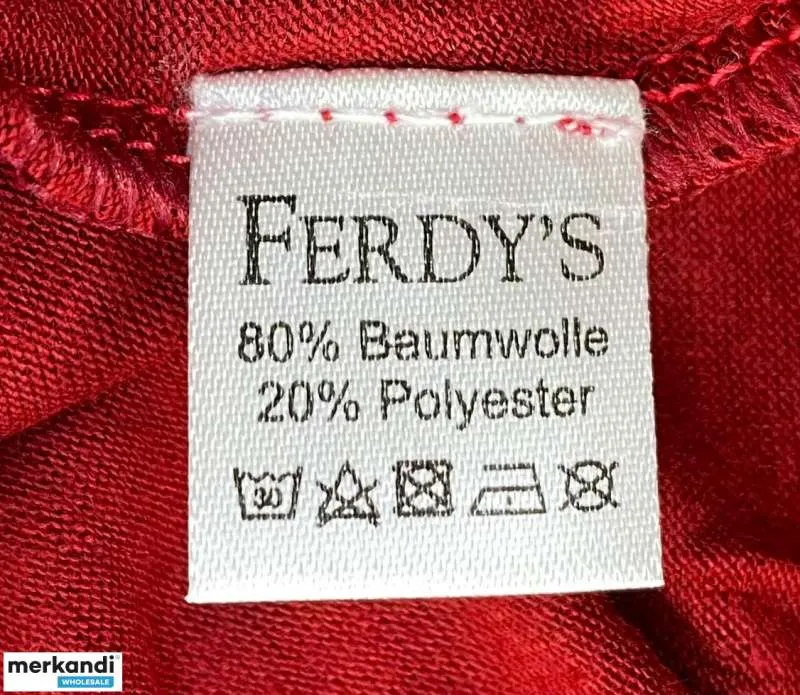 155 piezas FERDY'S Camisas de Enfermería en 5 Colores Ropa de Mujer Ropa de Maternidad, Textiles Venta al por mayor Stock restan
