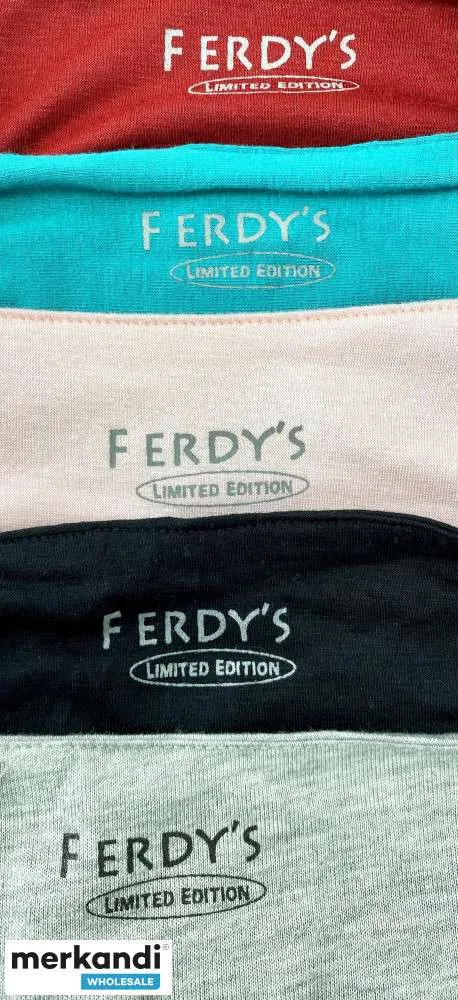 155 piezas FERDY'S Camisas de Enfermería en 5 Colores Ropa de Mujer Ropa de Maternidad, Textiles Venta al por mayor Stock restan