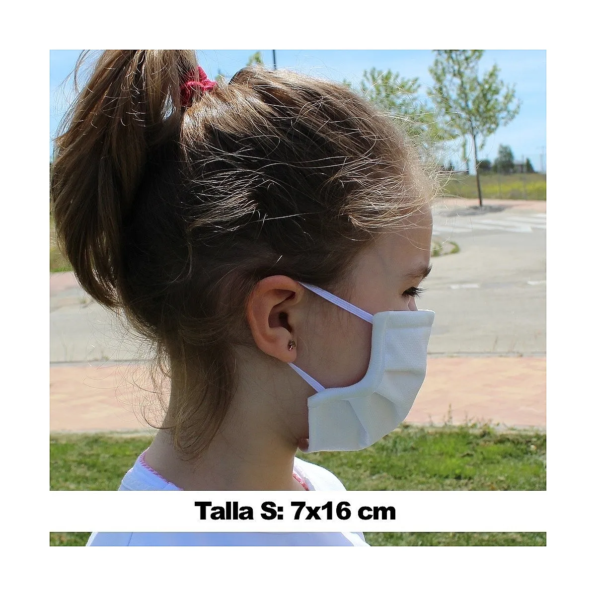 20 MASCARILLAS HIGIÉNICAS REUTILIZABLES PARA NIÑOS. 98% FILTRACIÓN