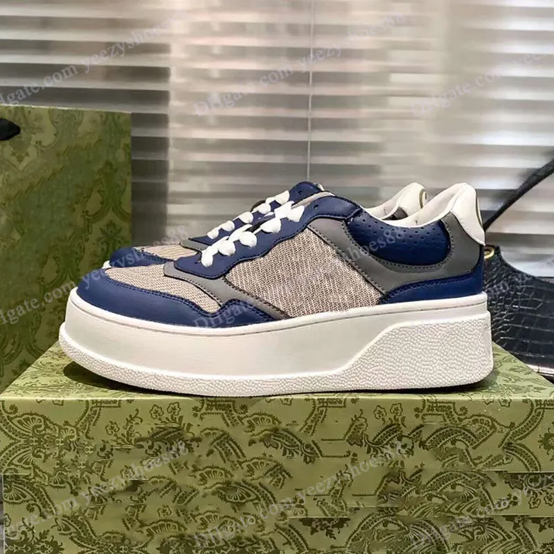 2023 zapatos de diseño y para mujeres italianos zapatos casuales para hombres gruesos