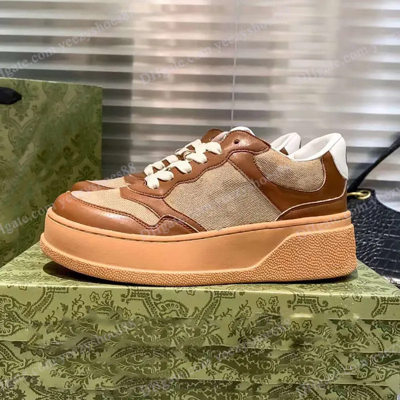 2023 zapatos de diseño y para mujeres italianos zapatos casuales para hombres gruesos