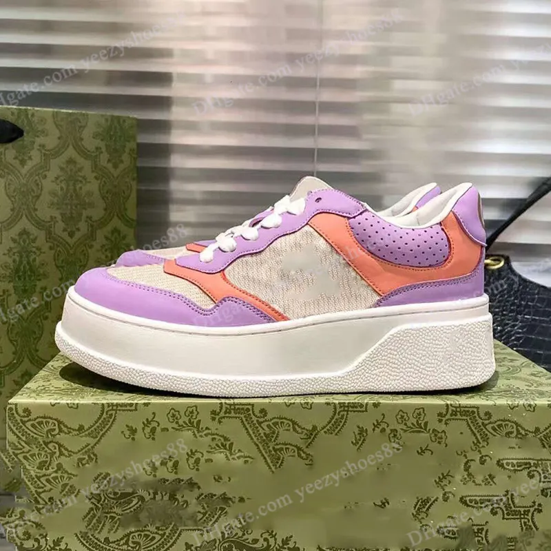 2023 zapatos de diseño y para mujeres italianos zapatos casuales para hombres gruesos