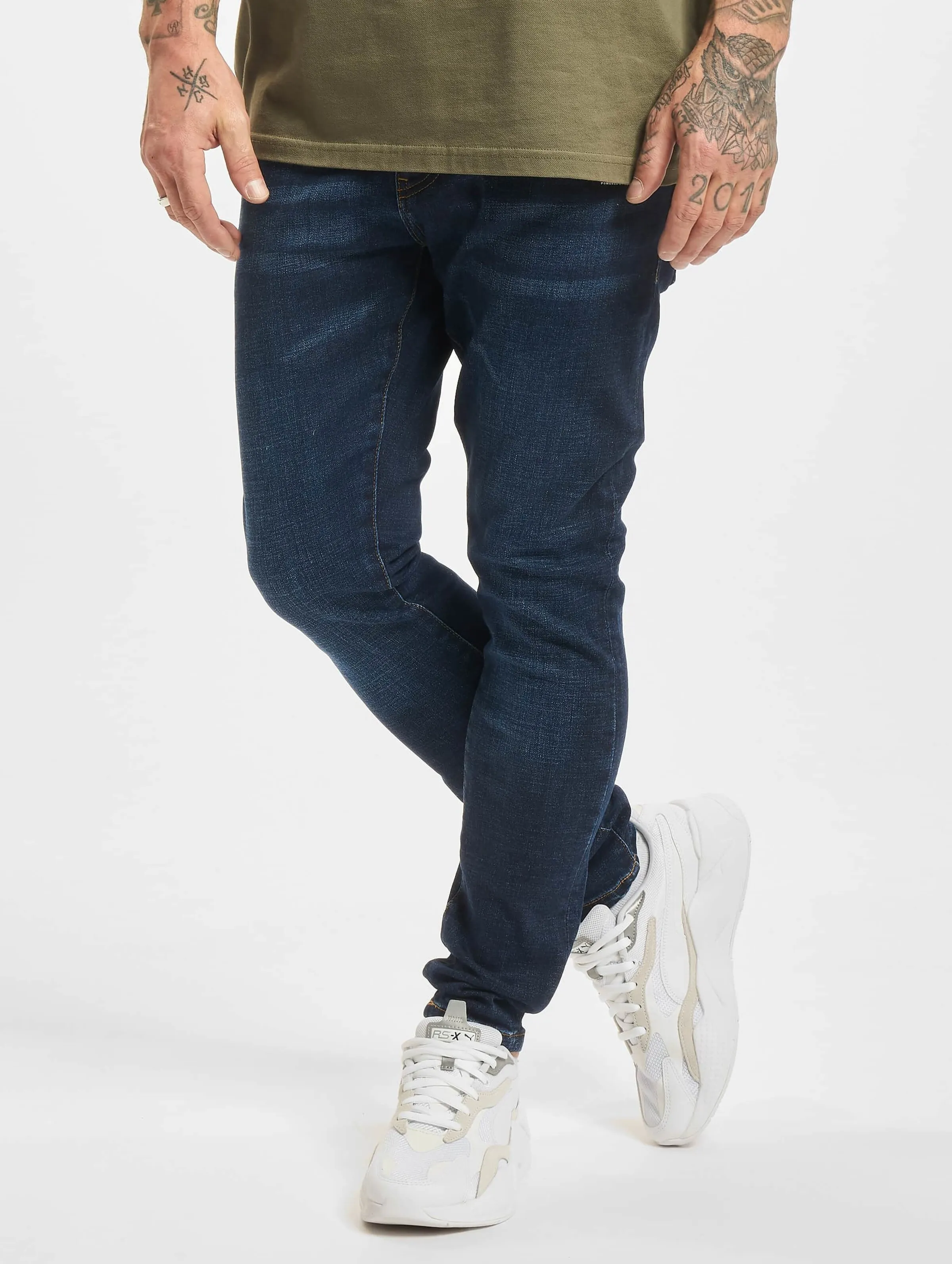 2Y Premium 2Y Premium Emilio Skinny Jeans Blue