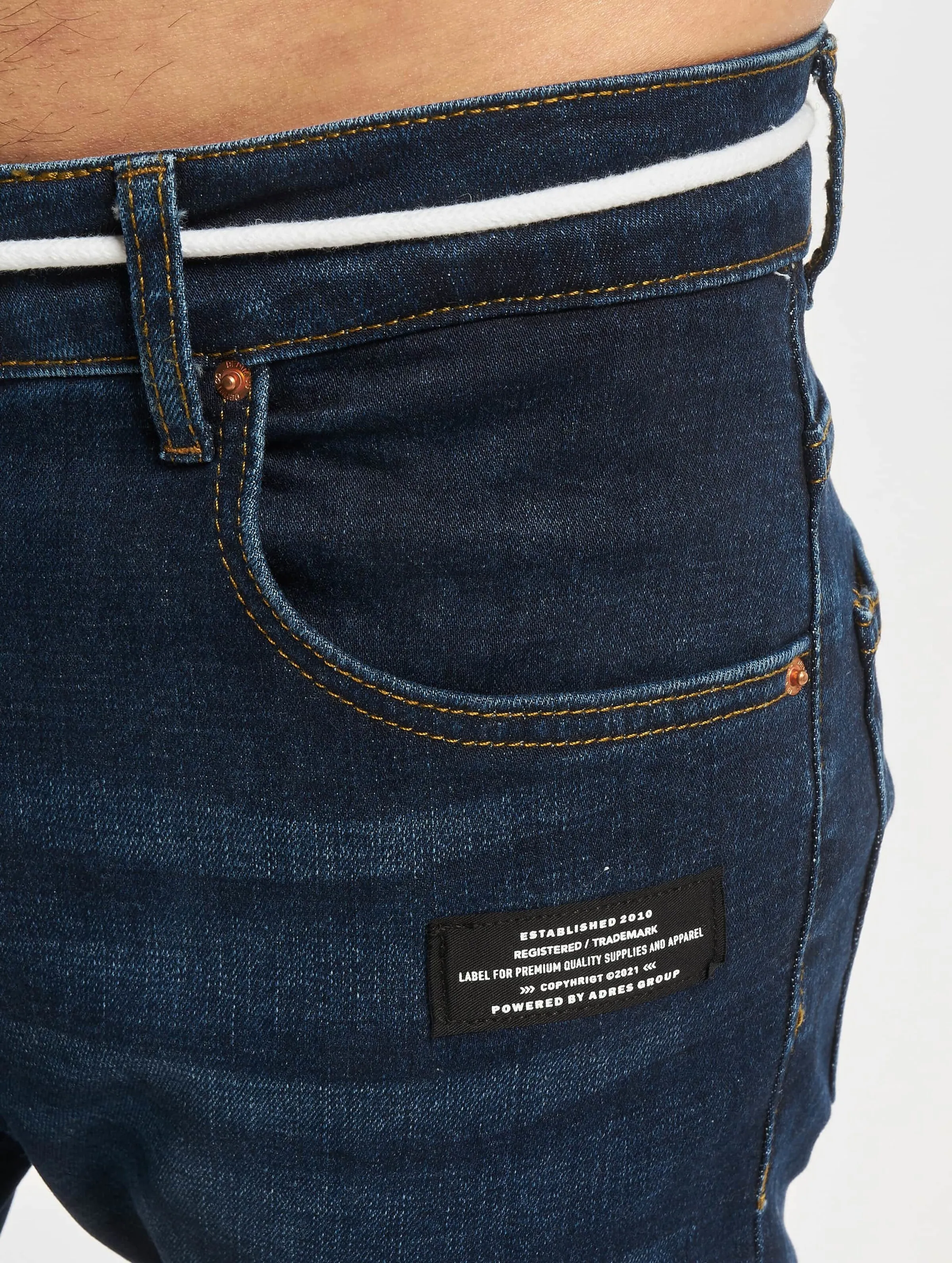 2Y Premium 2Y Premium Emilio Skinny Jeans Blue