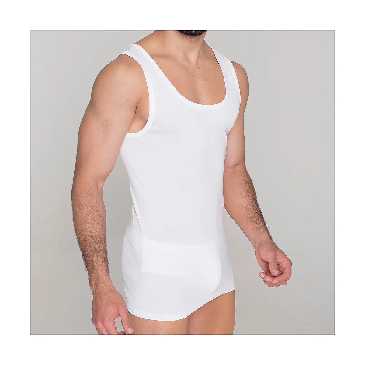 5237 CAMISETA TIRANTES HILO DE ESCOCIA. CALIDAD PREMIUM