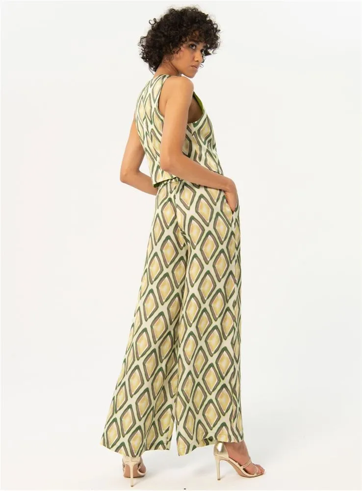 524TISA525/61 PANTALON LARGO ANCHO