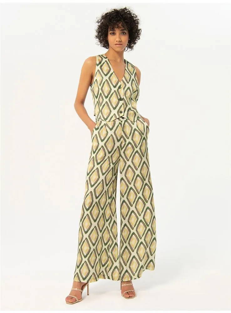 524TISA525/61 PANTALON LARGO ANCHO