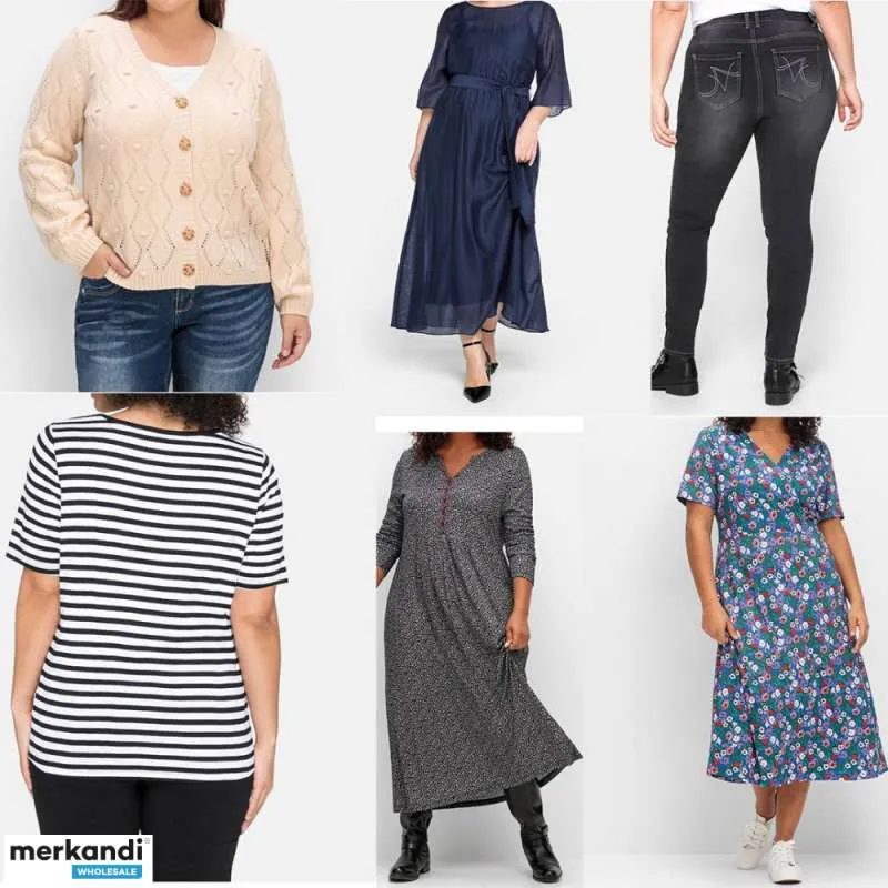 5,50 € por pieza, L, XL, XXL, XXXL, Ropa de mujer Sheego tallas grandes