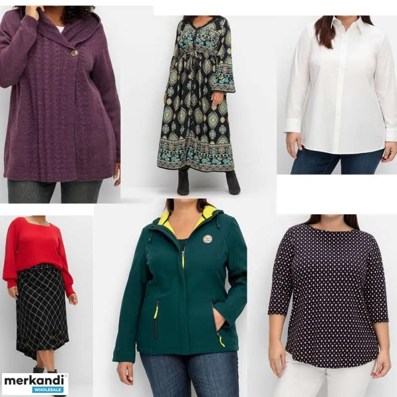 5,50 € por pieza, L, XL, XXL, XXXL, Ropa de mujer Sheego tallas grandes