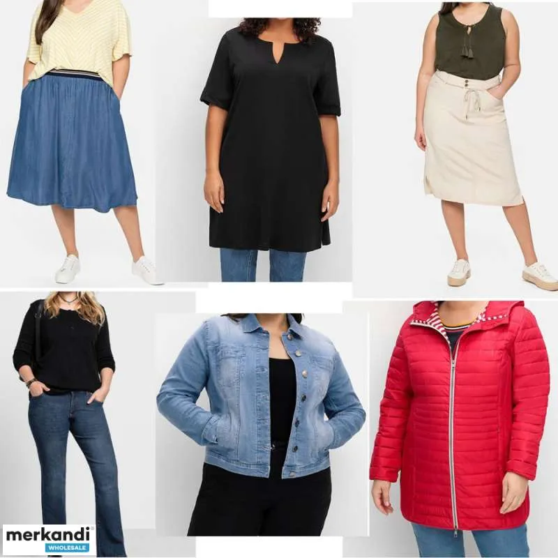 5,50€ c/u, Sheego Ropa de Mujer Talla Grande, L, XL, XXL, XXXL