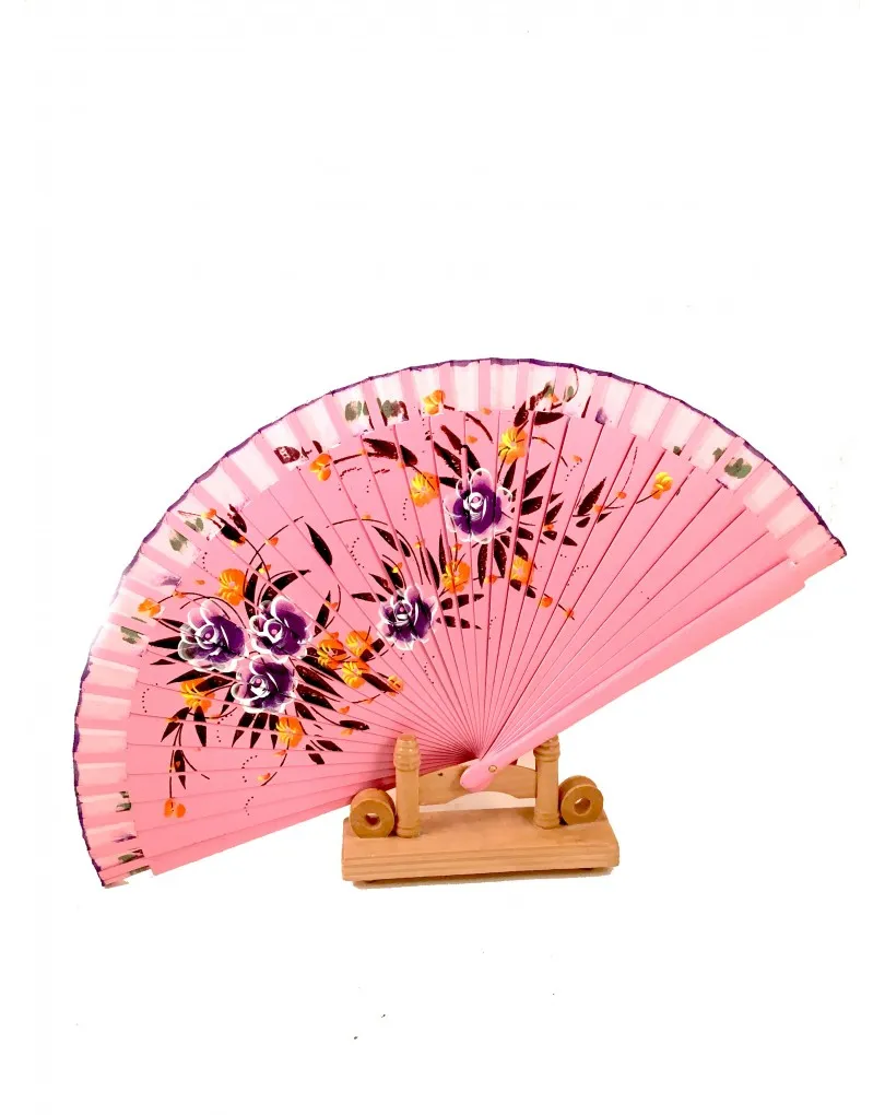ABANICOS PARA VERANO PINTADOS A MANO 