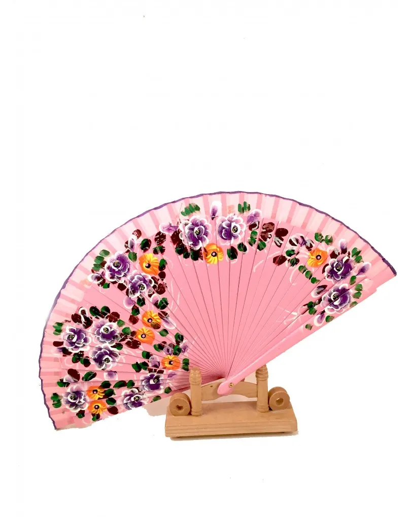 ABANICOS PARA VERANO PINTADOS A MANO 
