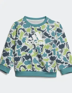 Adidas Conjunto Essentials Allover Print (Bebé)