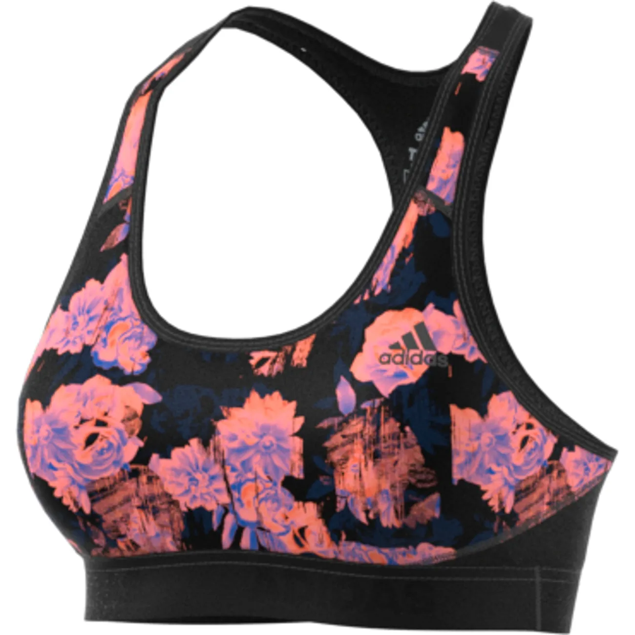 ADIDAS DON'T REST ALPHASKIN FLORAL SPORTS BRA