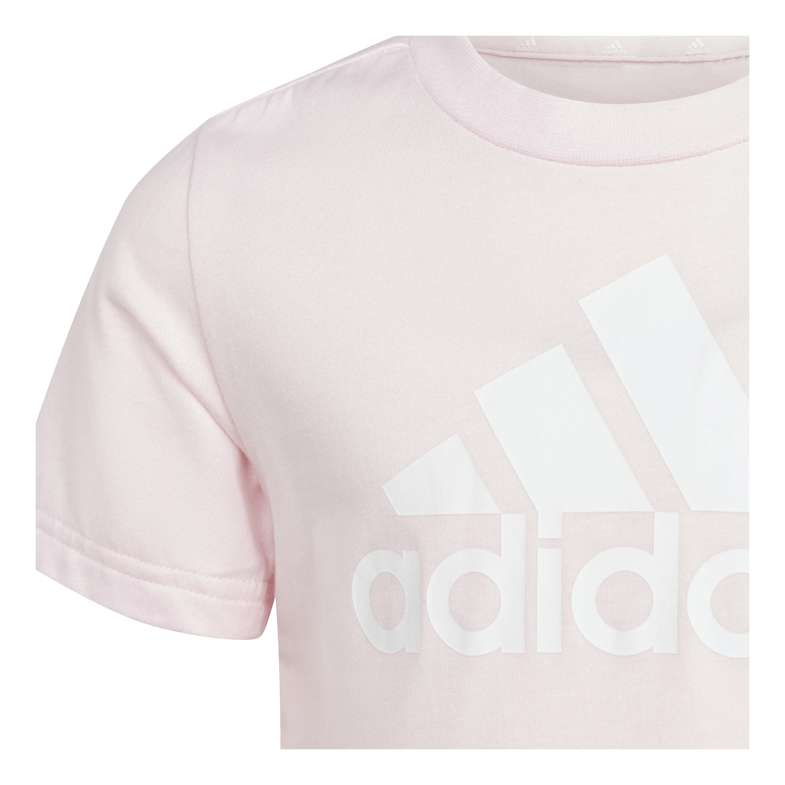 ADIDAS ESSENTIALS LOGO TSHIRT PINK