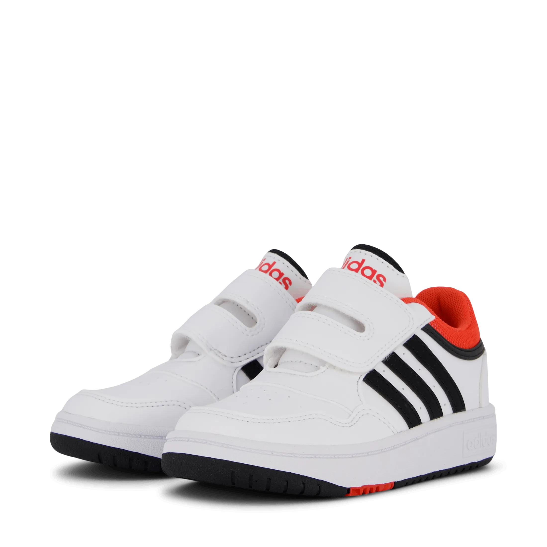 Adidas Hoops Shoes Cloud White / Core Black / Bright Red