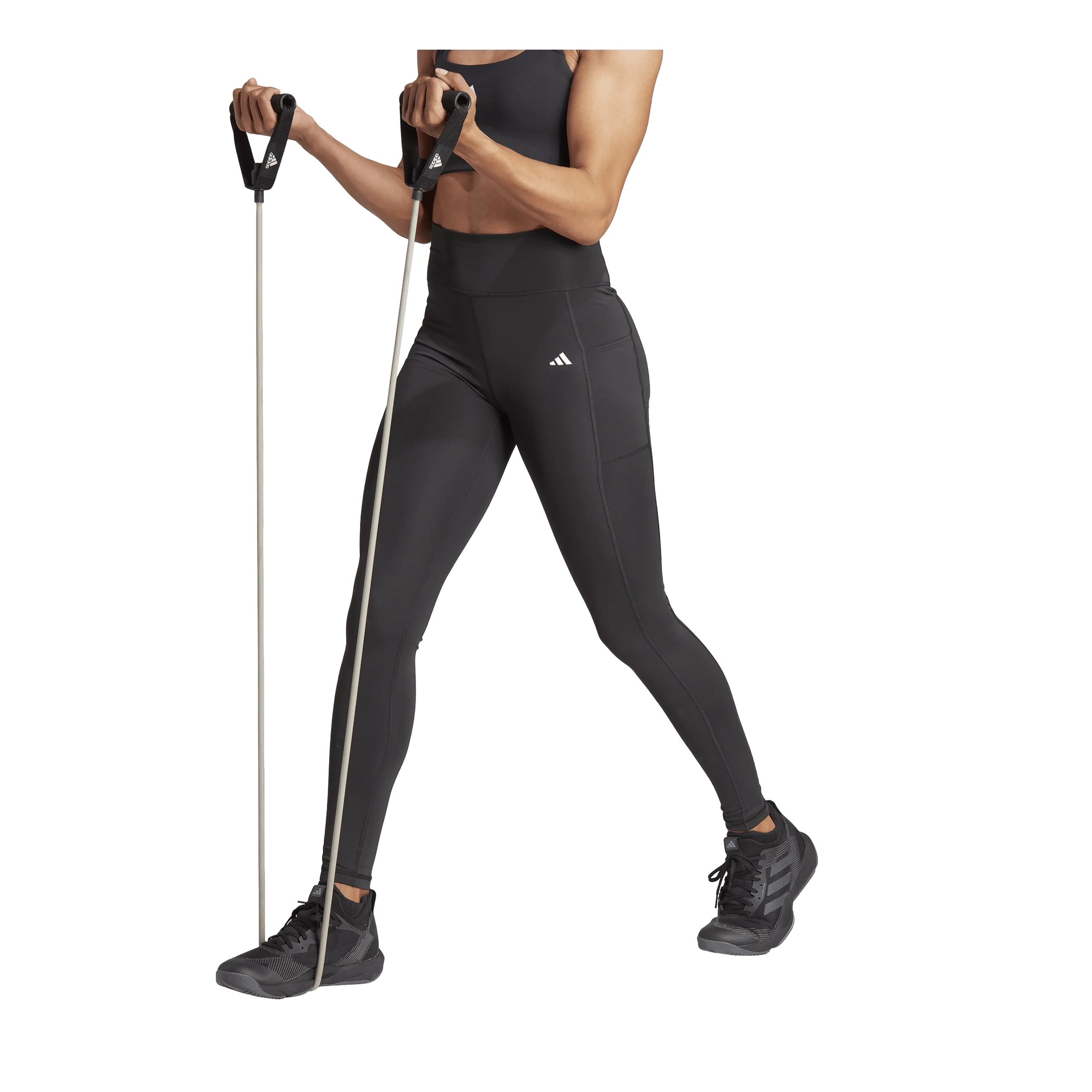 ADIDAS OPTIME FULLLENGTH LEGGINGS BLACK