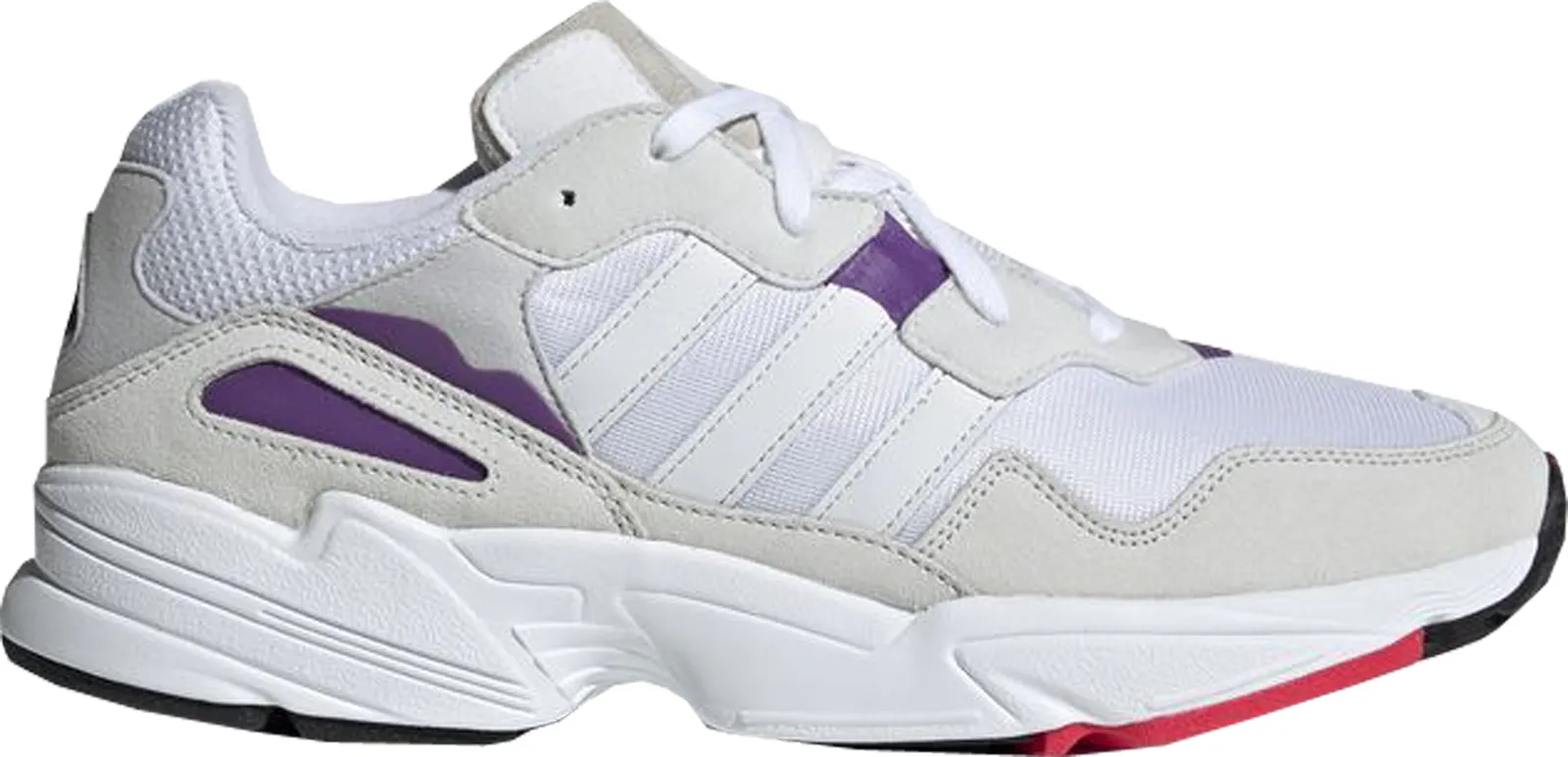 ADIDAS ORIGINALS YUNG96 CLOUD WHITE ACTIVE PURPLE