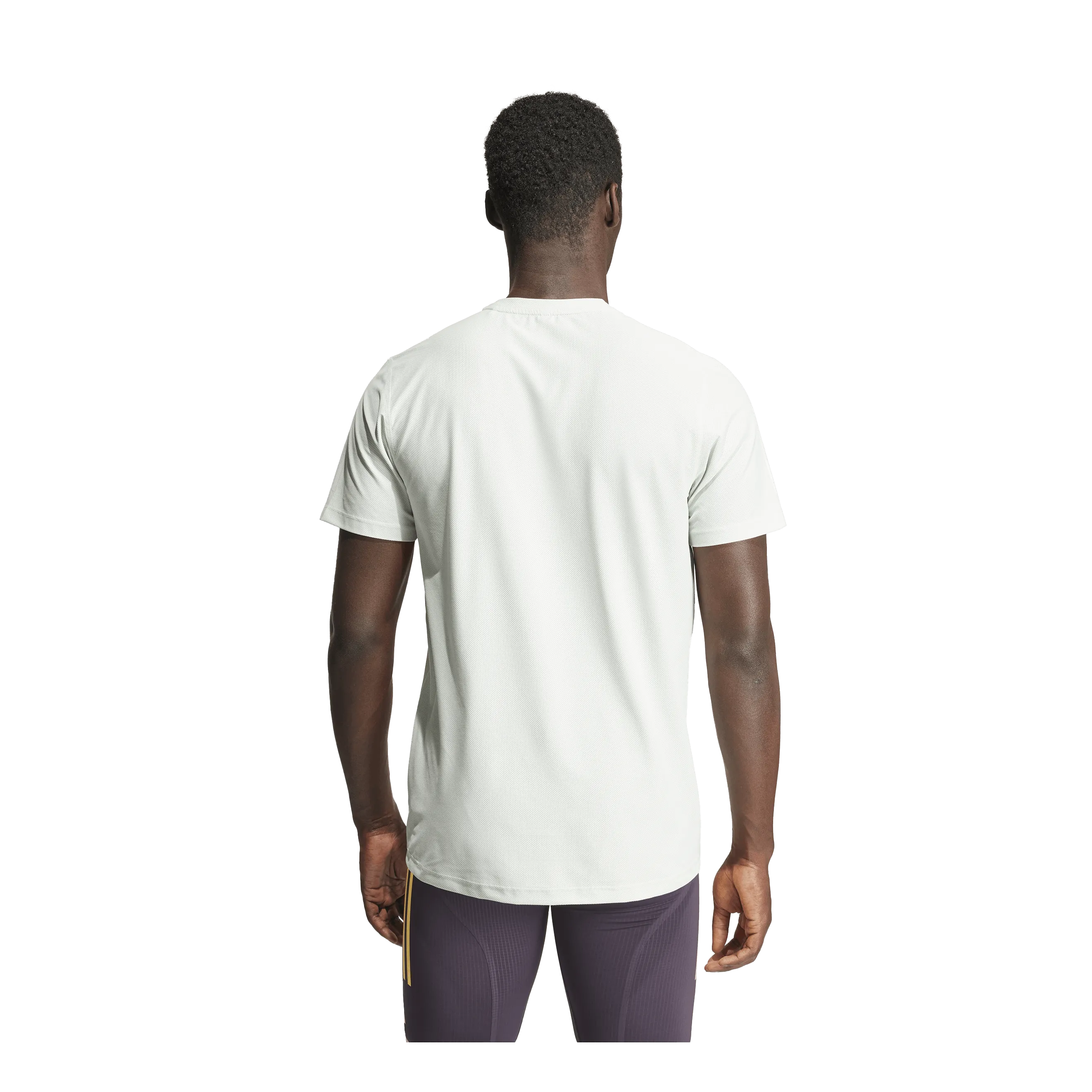 ADIDAS OWN THE RUN TSHIRT LINEN GREEN