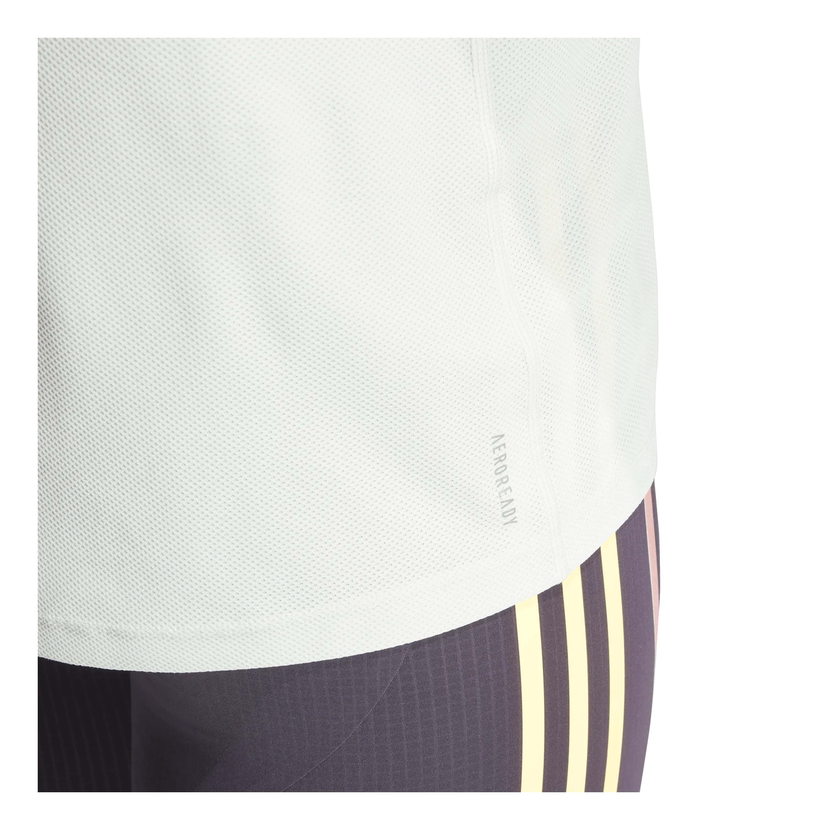 ADIDAS OWN THE RUN TSHIRT LINEN GREEN