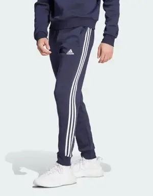 Adidas Pantalón Essentials Fleece Tapered Cuff 3 bandas