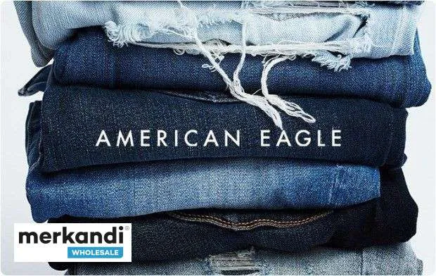 American Eagle Wholesale tienda stock ropa 100pcs Mezcla ventas de ropa a granel