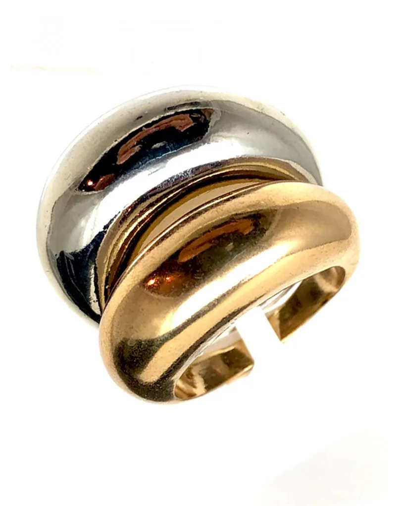 ANILLOS GRANDES DE MUJER QUE PUEDE LLEVAR JUNTOS O UNO SOLO