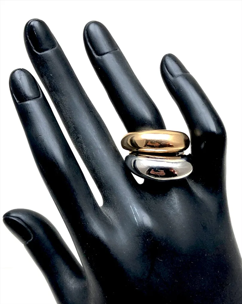 ANILLOS GRANDES DE MUJER QUE PUEDE LLEVAR JUNTOS O UNO SOLO