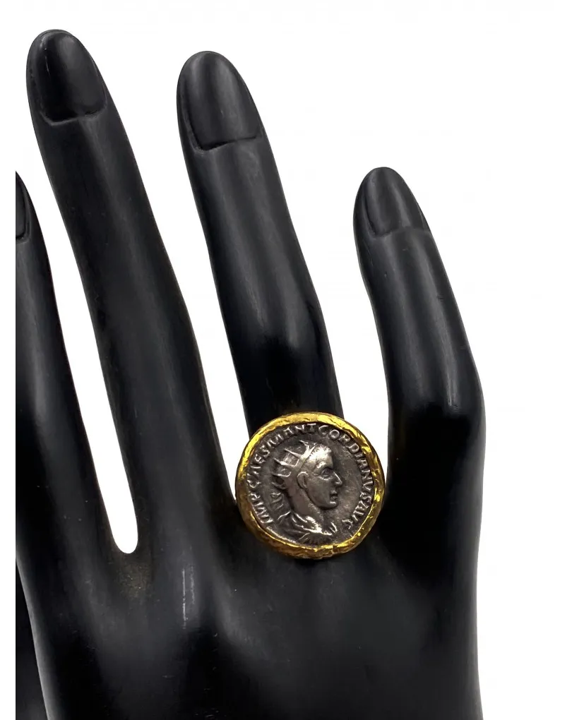 ANILLOS MUJER DE MONEDAS PEQUEÑAS REPLICA DE JOYAS ANTIGUAS