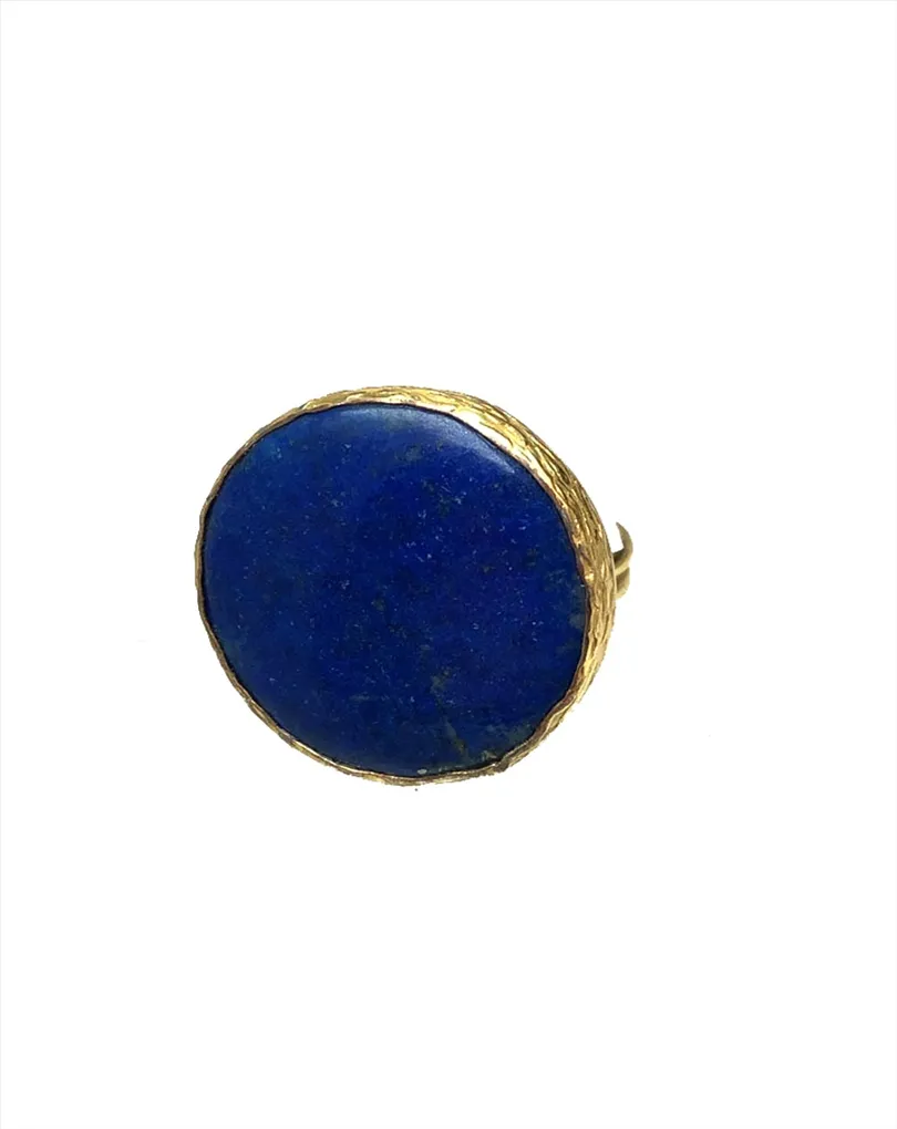 ANILLOS MUJER GRANDES CON ESPECTACULAR PIEDRA LAPIZLAZULI