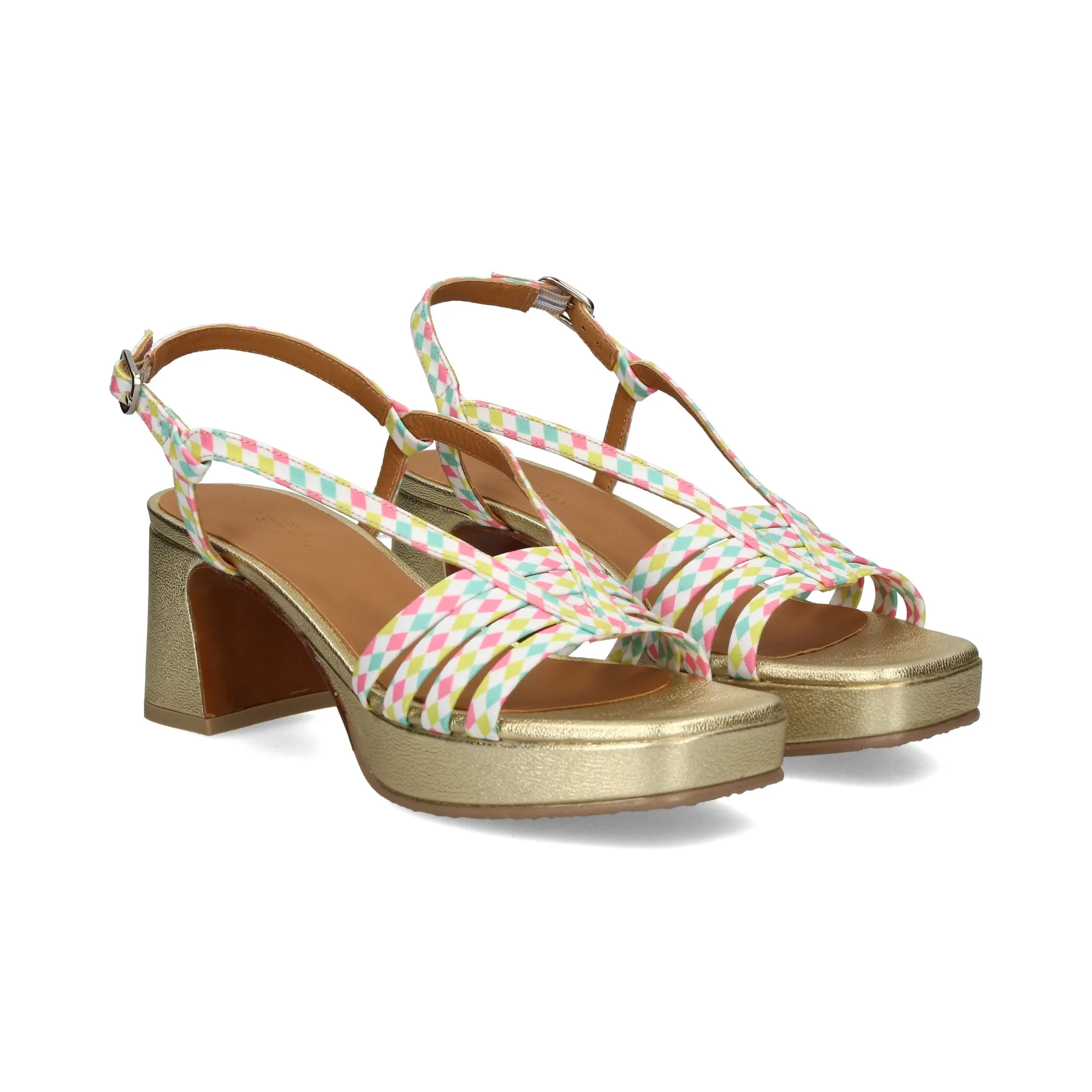 AUDLEY Sandalias con plataforma de Mujer MULTI