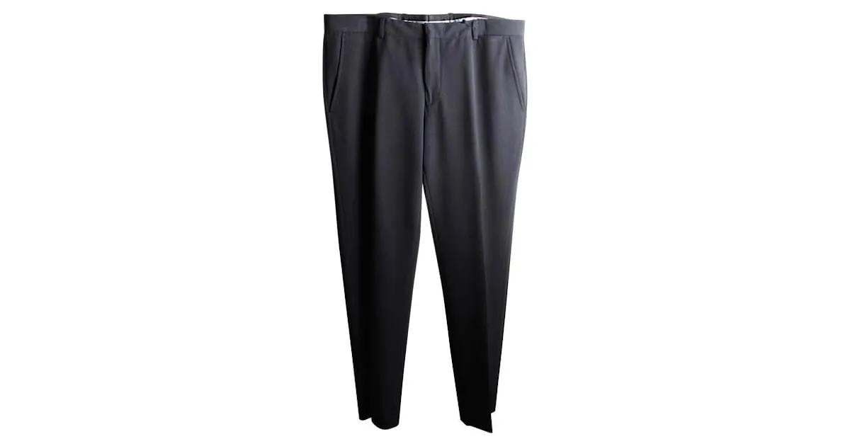 Autre Marque DISEÑADOR CONTEMPORÁNEO Pantalón Azul Marino 
