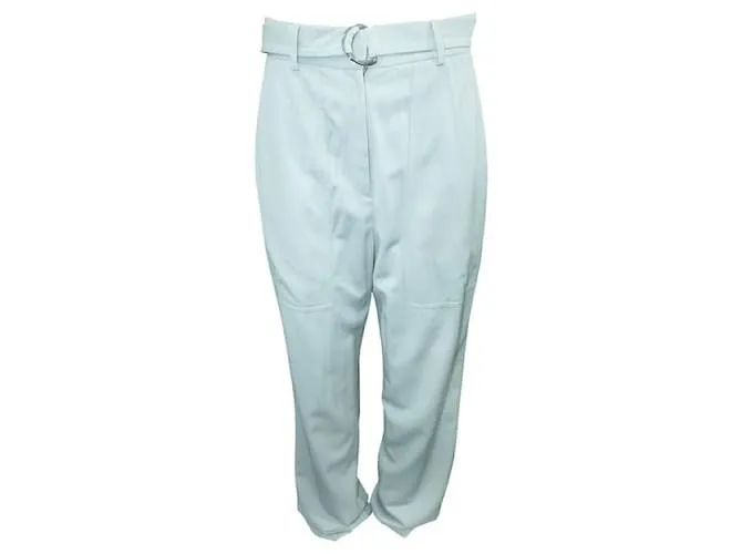 Autre Marque DISEÑADOR CONTEMPORÁNEO Pantalón Gris Claro 