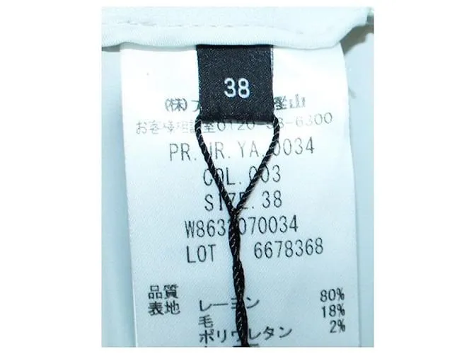 Autre Marque DISEÑADOR CONTEMPORÁNEO Pantalón Gris Claro 