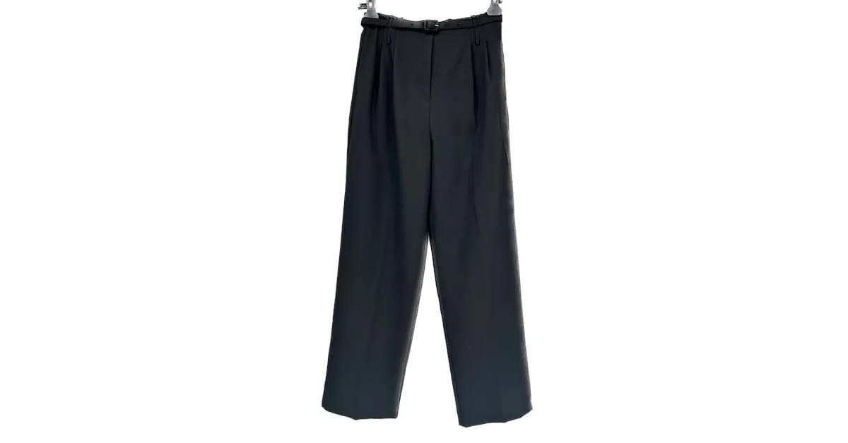 Autre Marque NO FIRMA / Pantalón UNSIGNED T.US 6 poliéster Negro 