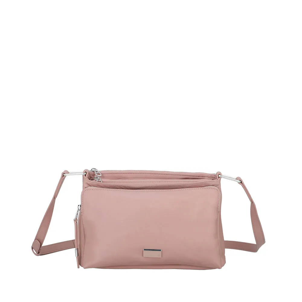BANDOLERA PARA MUJER BEHER ROSADA