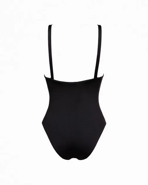 Bañador acolchado Moschino Swim A4982 Negro