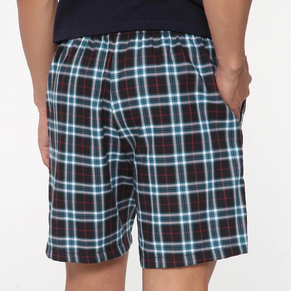 Bermuda Para Hombre De Cuadros