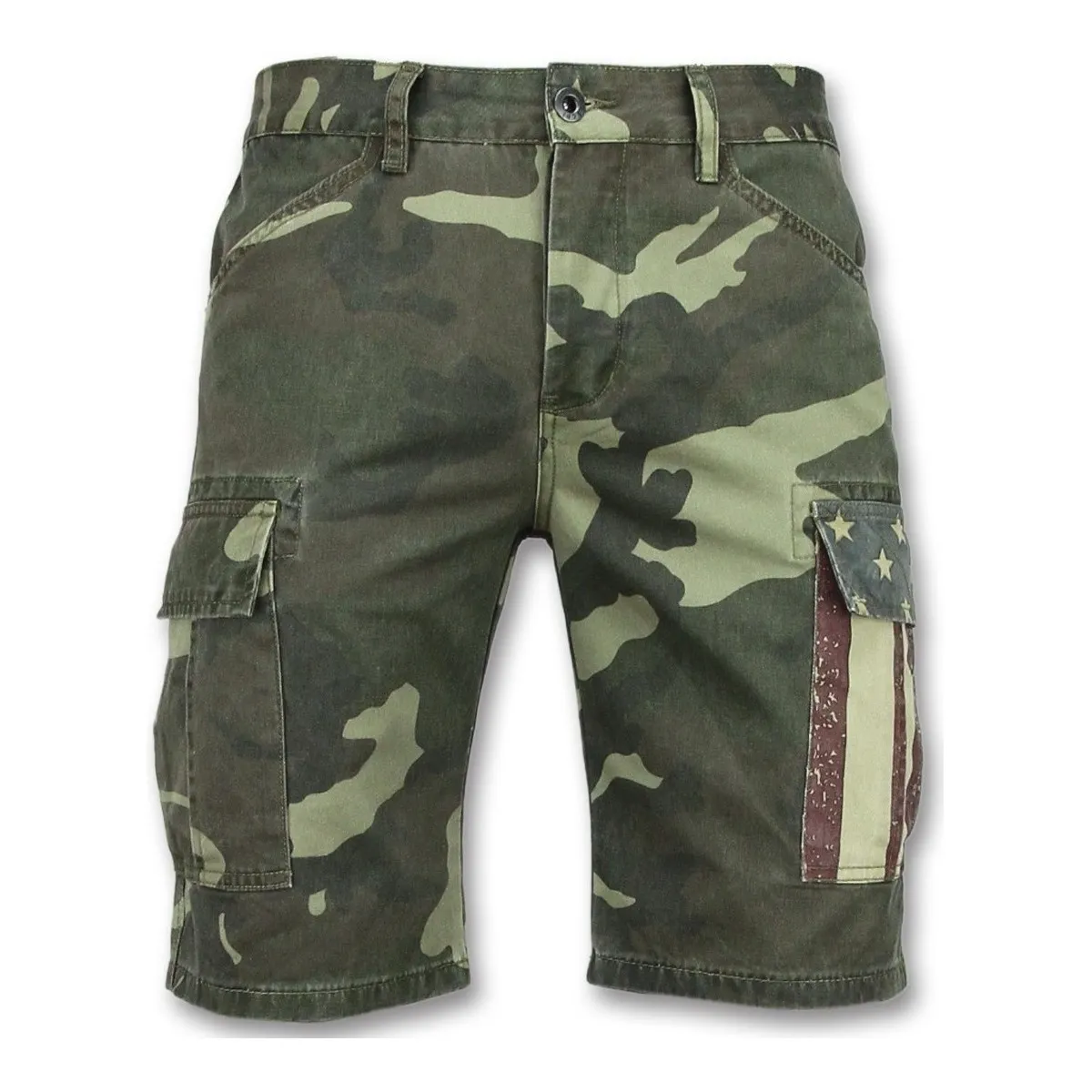 Bermudas De Cuadros Hombre Pantalon