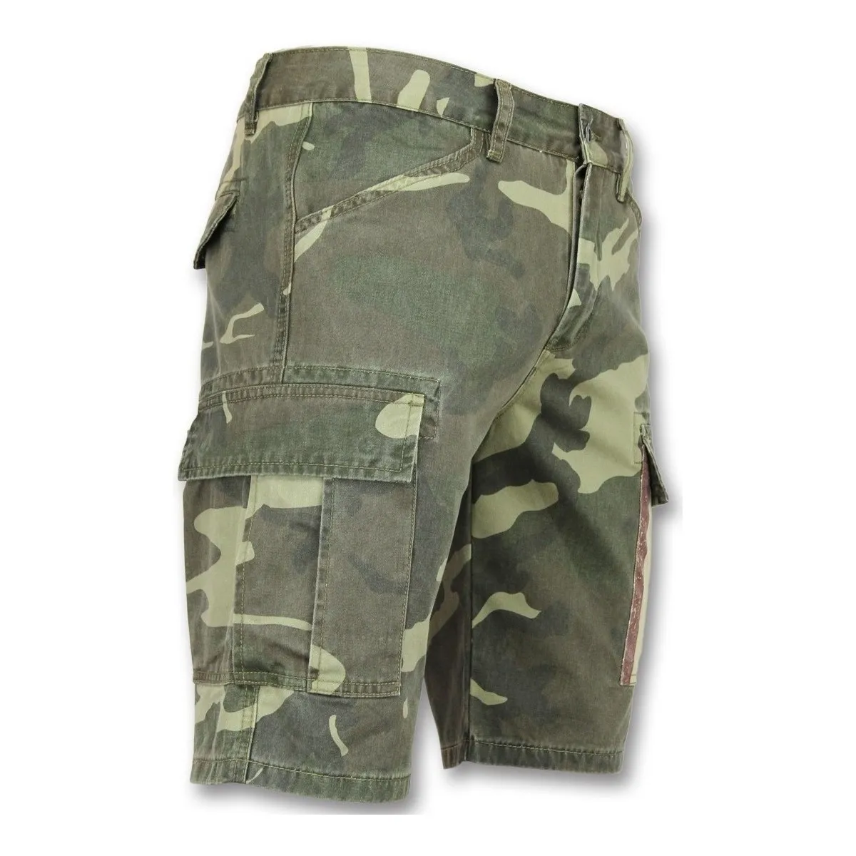 Bermudas De Cuadros Hombre Pantalon