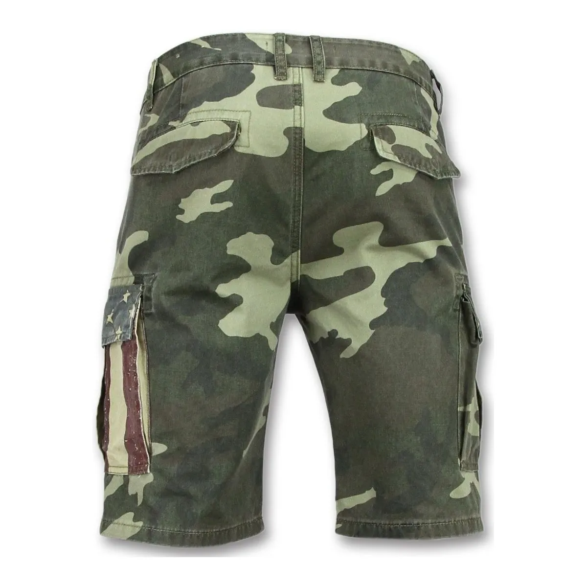Bermudas De Cuadros Hombre Pantalon