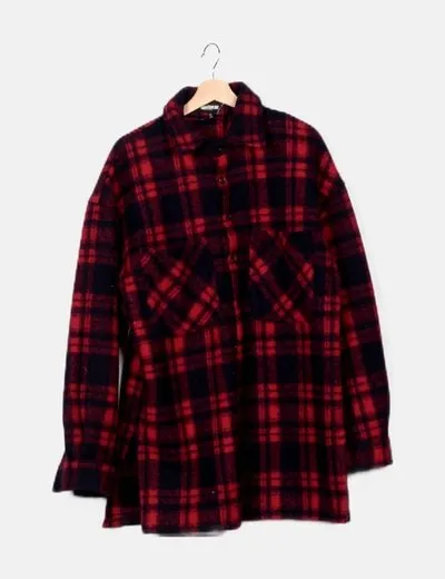 Better Be Sobrecamisa de paño cuadros