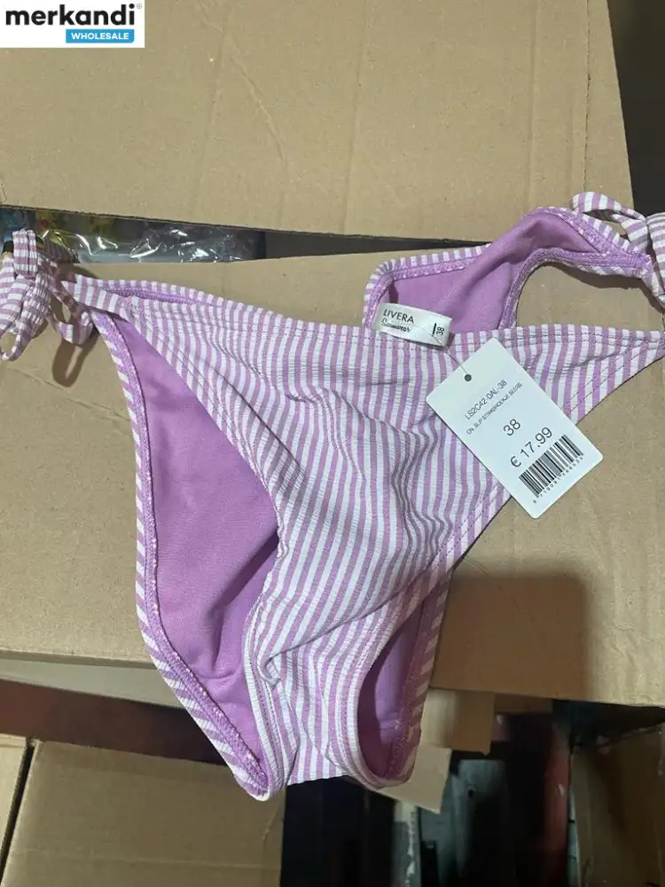 BIKINIS DE ALTA CALIDAD POR PARTES SUELTAS  MEZCLA VARIADA PARA EL MERCADO MAYORISTA