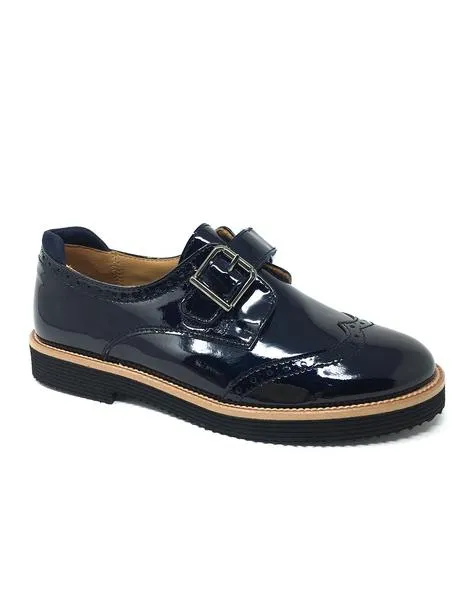 blucher charol azul marino