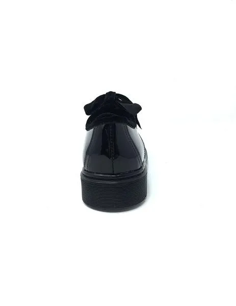 blucher charol liso negro