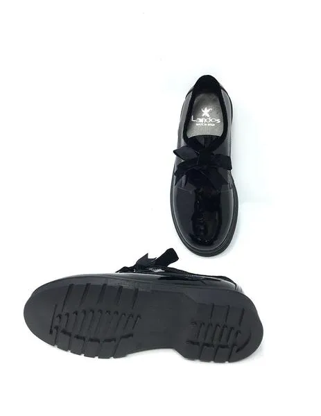 blucher charol liso negro