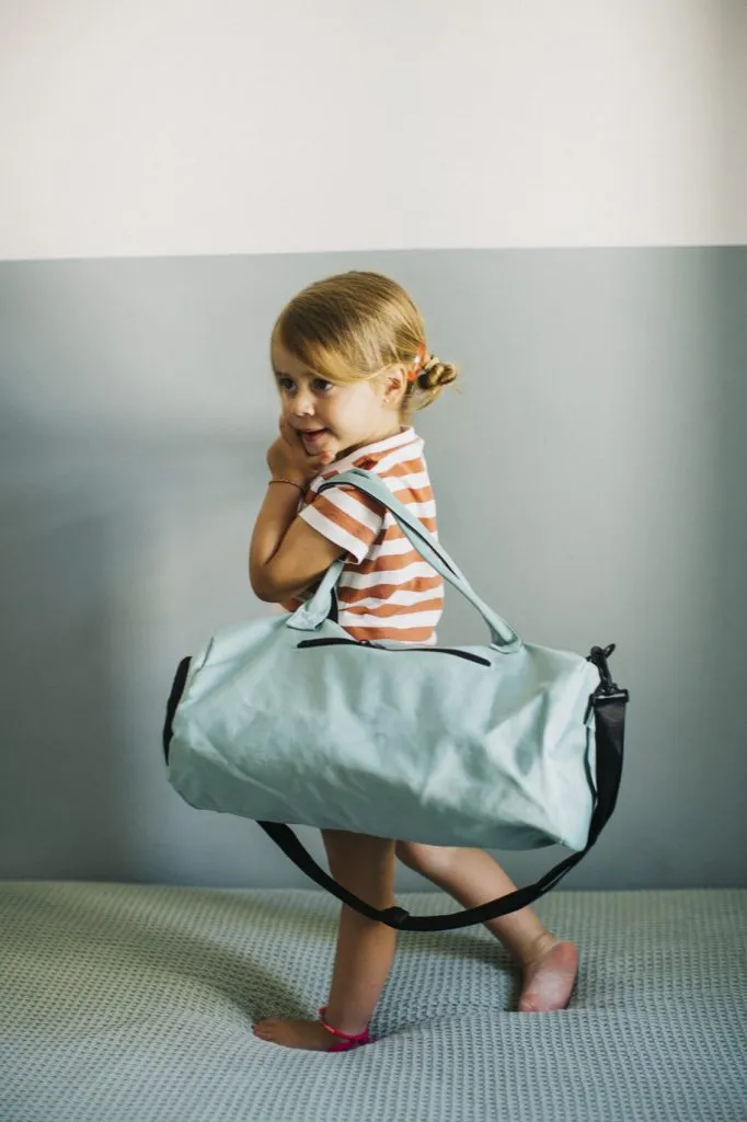 Bolsa de deporte para niños mint