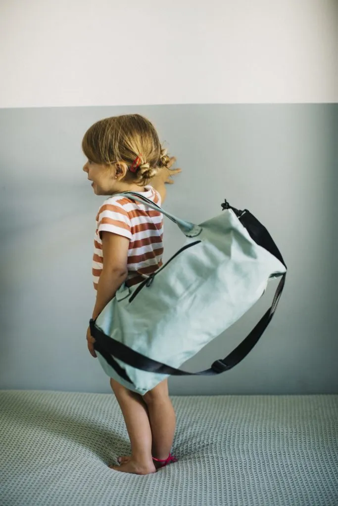 Bolsa de deporte para niños mint
