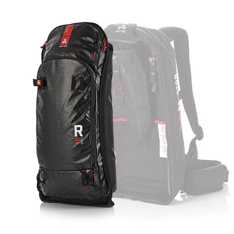 Bolsa de volumen extraíble Arva Reactor Flex Pocket 18 Pro (Negro)