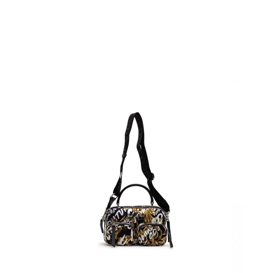 Bolsa Mujer Bandolera De Mano VERSACE JEANS COUTURE 73VA4BM3 ZS462 G89 Negra